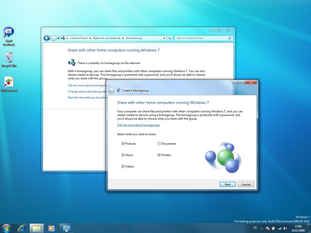Windows 7 Build 7032 Screenshots 01