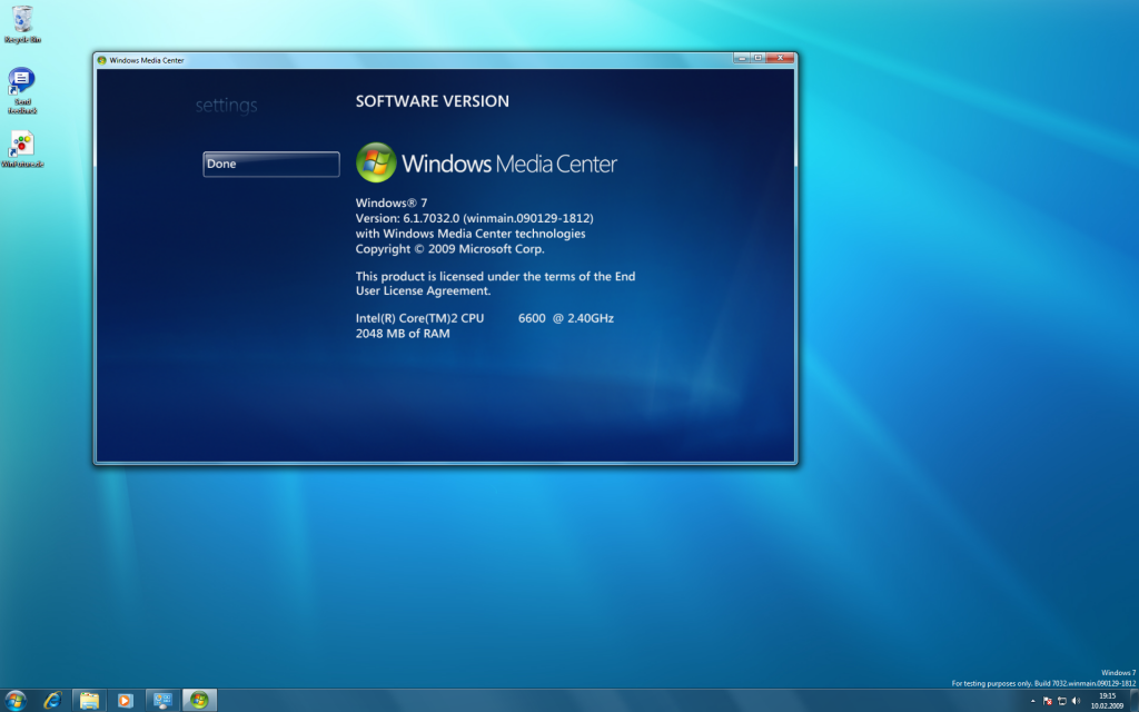 17 Windows 7 Build 7032 Screenshots