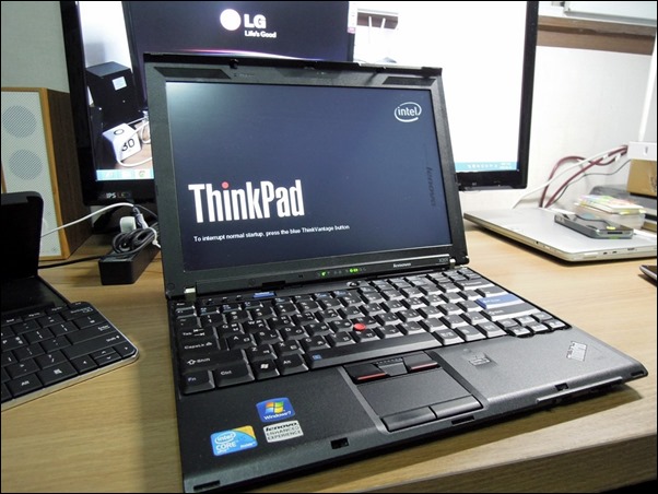 ThinkPad x201 노트북(윈도우 7, 터치 미지원)