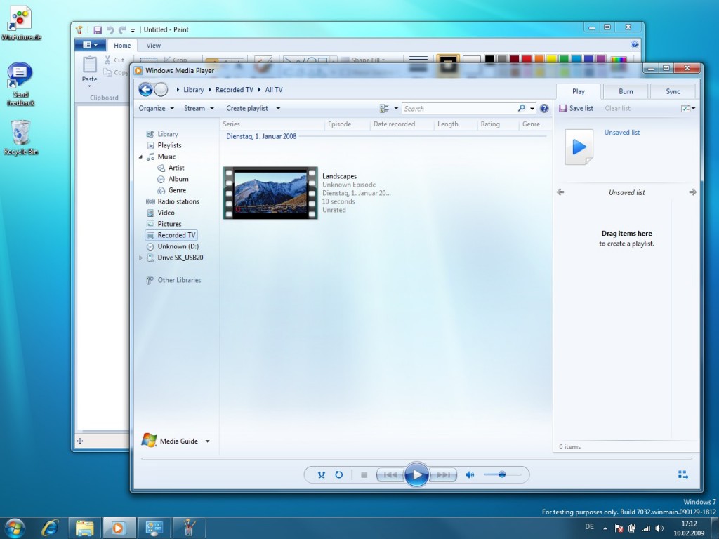 06 Windows 7 Build 7032 Screenshots