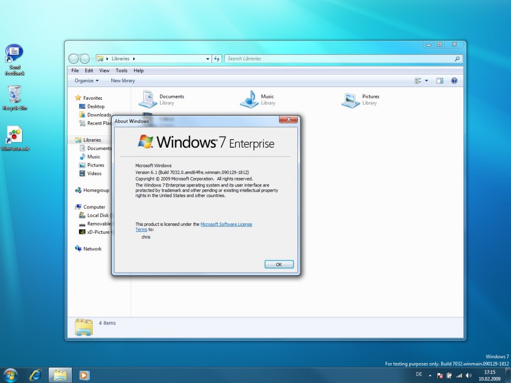 Windows 7 Build 7032 Screenshots 02