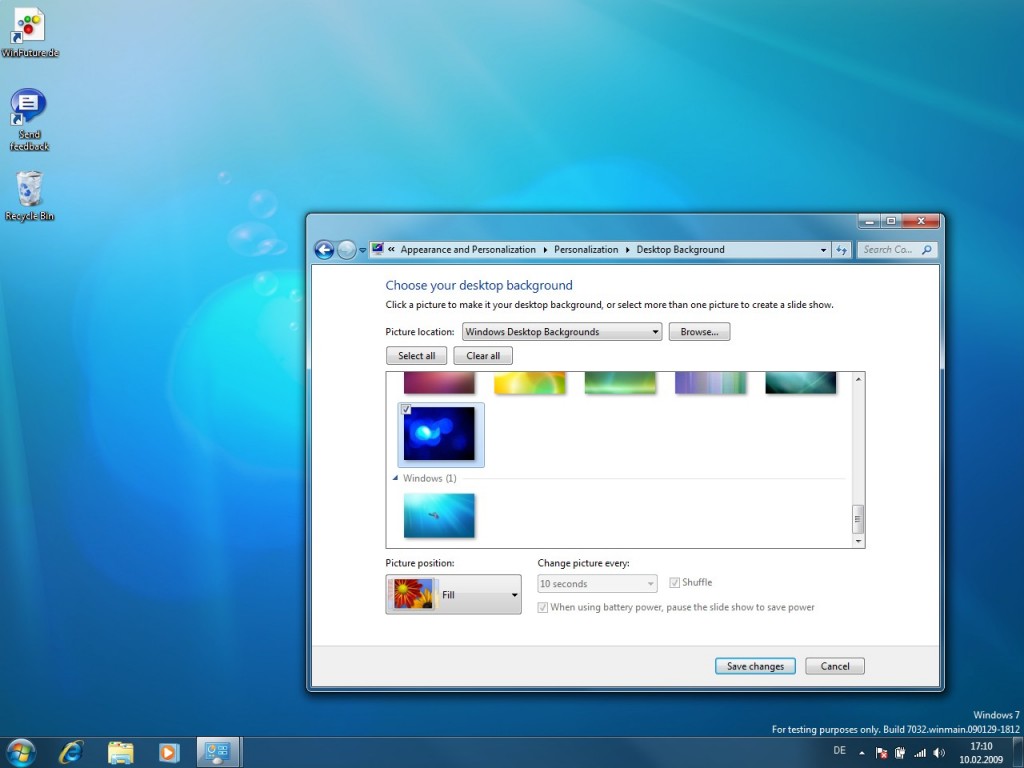 04 Windows 7 Build 7032 Screenshots
