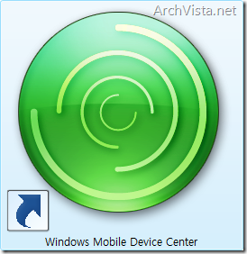 Windows Mobile Device Center 아이콘 © Microsoft